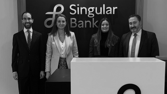 Oficina de León, hall interior